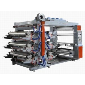 Máquina impresora flexográfica de 6 colores