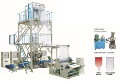 Tres capas extrusora de film tubular