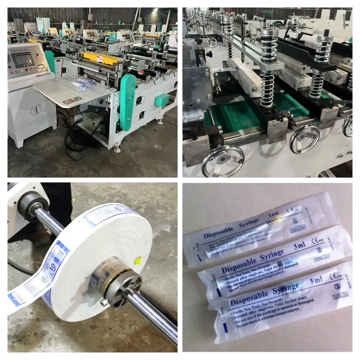 Disposable Syringe Plastic Bag Making Machine Disposable Syringe Plastic Bag Making Machine